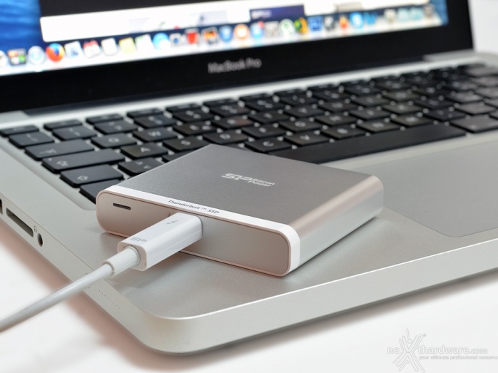 Silicon Power Thunder T11 11. Test su piattaforma Apple 1