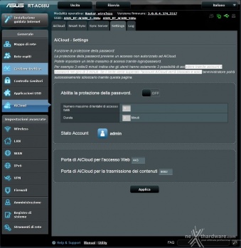 ASUS RT-AC68U & PCE-AC68 6. Applicazioni USB & AiCloud 22