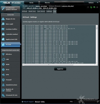 ASUS RT-AC68U & PCE-AC68 6. Applicazioni USB & AiCloud 23