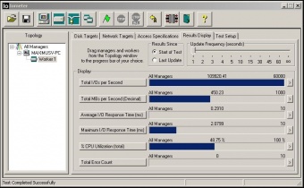 Plextor M6e 256GB 10. IOMeter Random 4kB 3