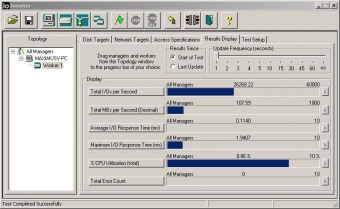 Plextor M6e 256GB 10. IOMeter Random 4kB 2