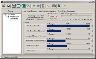 Plextor M6e 256GB 10. IOMeter Random 4kB 7