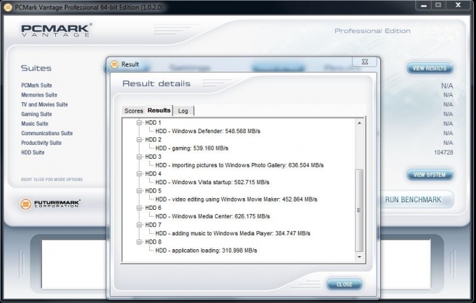 Plextor M6e 256GB 15. PCMark Vantage & PCMark 7 3
