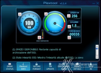 Plextor M6e 256GB 3. Firmware - Trim - Plextool 4