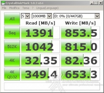 OCZ RevoDrive 350 480GB 12. CrystalDiskMark 3.0.3 4