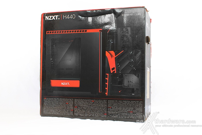 NZXT H440 1. Packaging e bundle  2