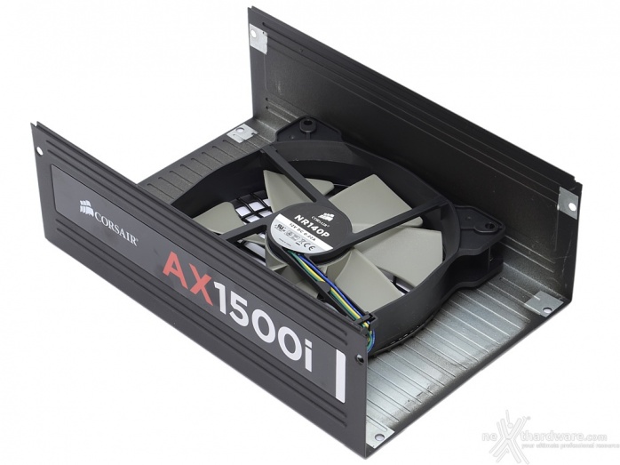 Corsair AX1500i Digital 7. Sistema di raffreddamento 1