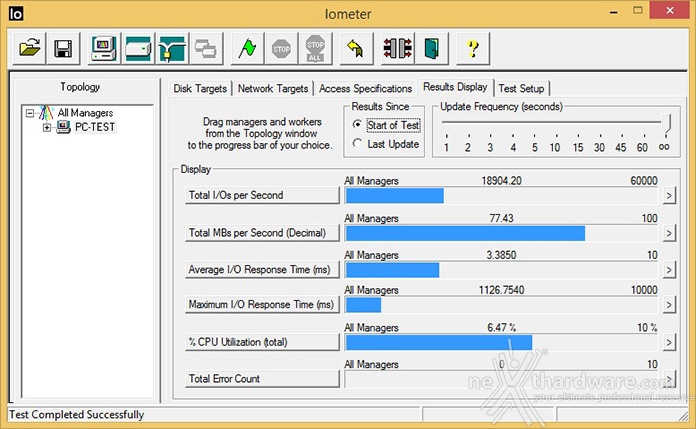 OCZ ARC 100 240GB 11. IOMeter Random 4kB 15