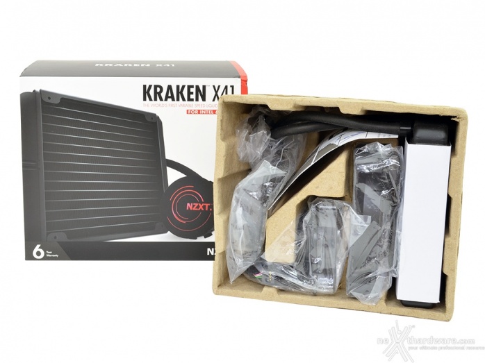 NZXT Kraken X41 & X61 1. Confezione e bundle 3