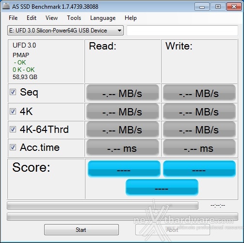 Silicon Power Marvel M70 64GB 8. AS SSD Benchmark 1