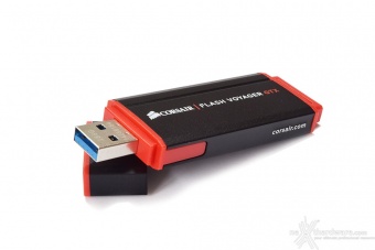 Corsair Flash Voyager GTX 256GB 1. Vista da vicino 6