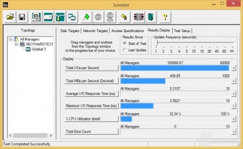 Plextor M6 Pro 256GB 10. IOMeter Random 4kB 3