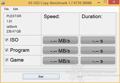 Plextor M6 Pro 256GB 12. AS SSD Benchmark 2