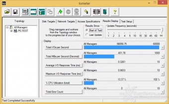 Samsung 850 PRO 512GB 10. IOMeter Random 4kB 4