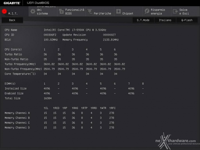 GIGABYTE X99-UD7 WIFI 9. UEFI BIOS - Overclock 1