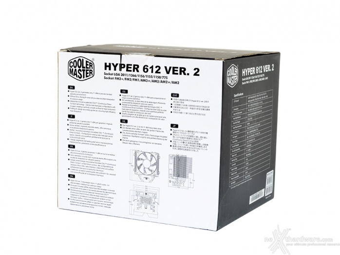 Cooler Master Hyper 612 ver. 2 1. Confezione e bundle 2
