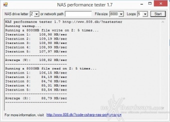 ASUSTOR AS7004T 13. Prestazioni - Parte seconda 11