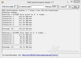 ASUSTOR AS7004T 13. Prestazioni - Parte seconda 9