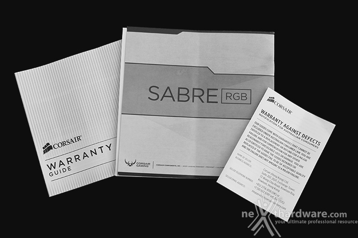 Corsair Gaming Sabre RGB Laser & Optical 1. Packaging & Bundle 5