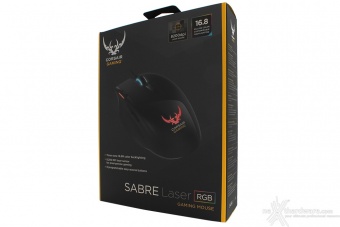 Corsair Gaming Sabre RGB Laser & Optical 1. Packaging & Bundle 1
