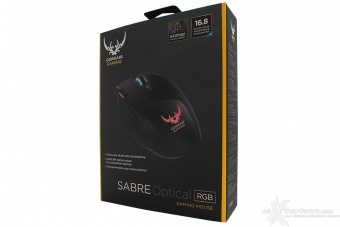 Corsair Gaming Sabre RGB Laser & Optical 1. Packaging & Bundle 2