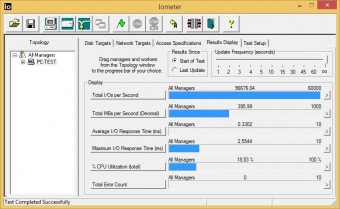 Samsung 850 EVO 500GB 10. IOMeter Random 4kB 3