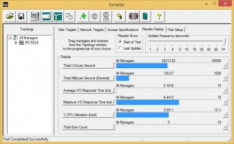 Samsung 850 EVO 500GB 10. IOMeter Random 4kB 1