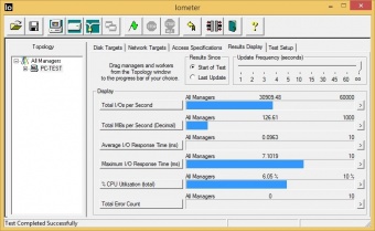 Samsung 850 EVO 500GB 10. IOMeter Random 4kB 2