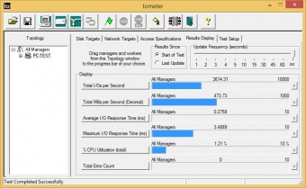 Samsung 850 EVO 500GB 9. IOMeter Sequential 5