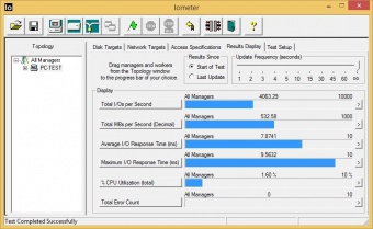 Samsung 850 EVO 500GB 9. IOMeter Sequential 7