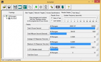 Samsung 850 EVO 500GB 10. IOMeter Random 4kB 7