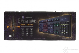 Tesoro Excalibur RGB 1. Unboxing 1