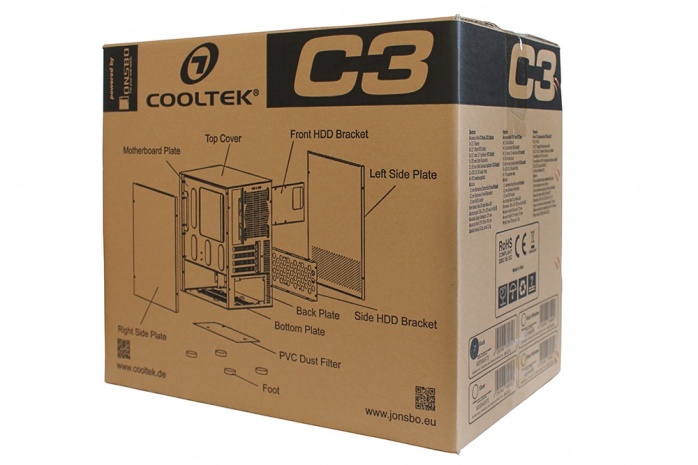 Cooltek C3 1. Confezione e bundle 2