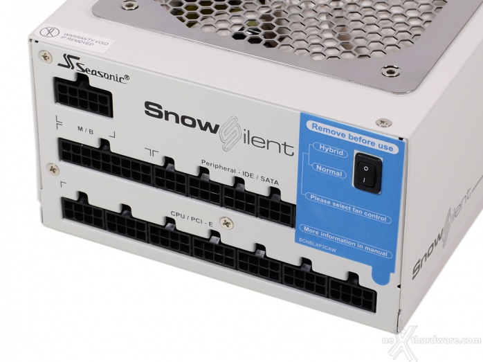 Seasonic Snow Silent 1050W 6. Sistema di raffreddamento 5