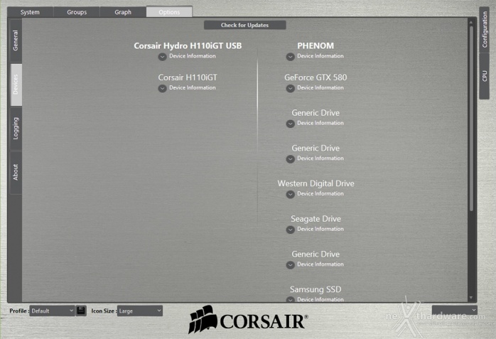 Corsair H110i GT 5. Software - Corsair LINK 5