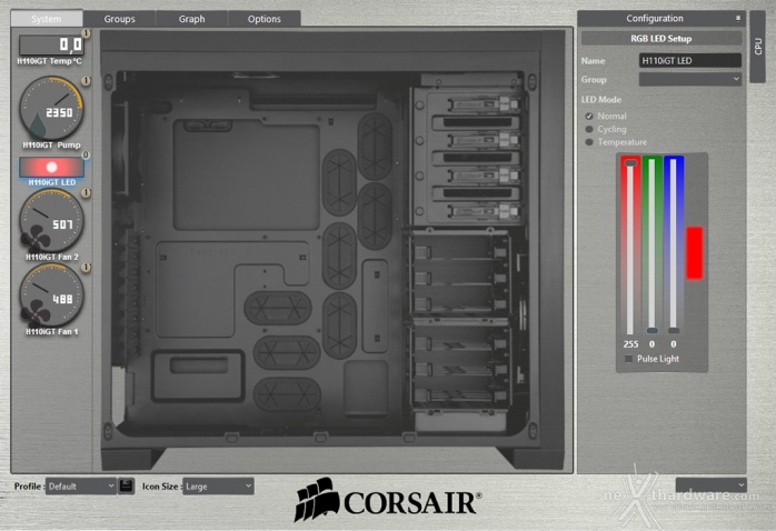 Corsair H110i GT 5. Software - Corsair LINK 8