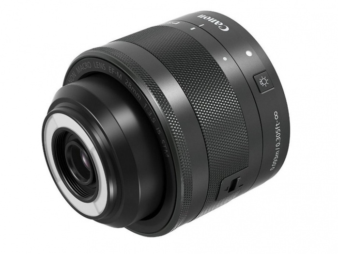 Svelate le prime immagini dell'obiettivo Canon EF-M 28mm f/3.5 IS STM 1