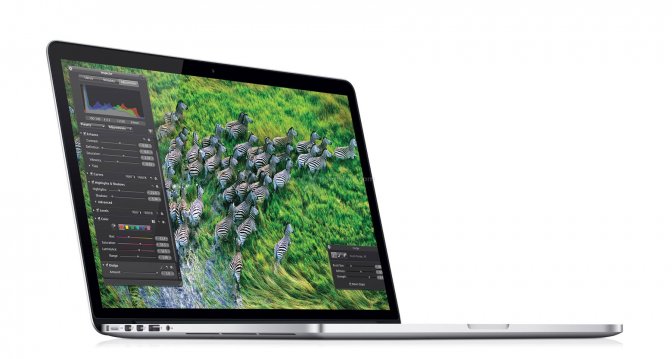 Apple MacBook Pro, Retina Display a 2880x1800pixel 2