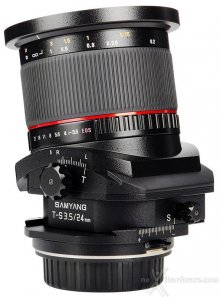 SAMYANG tilt-shift 24mm F3.5, ecco le prime informazioni 2