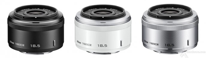 Nikon 1 Nikkor 18.5mm F1.8 a 190 Dollari