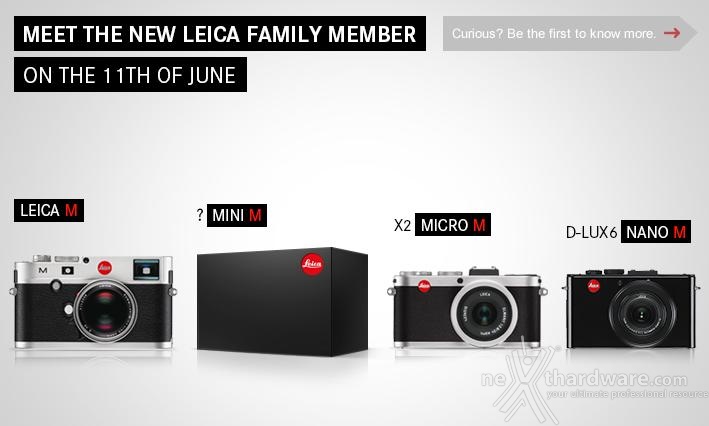 Nuova Leica Mini M in arrivo a Giugno 1