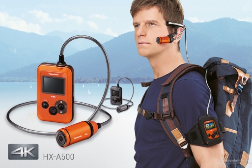 Panasonic annuncia la HX-A500 4