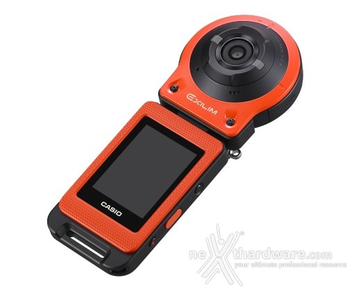 Exilim EX-FR10, la action cam 
