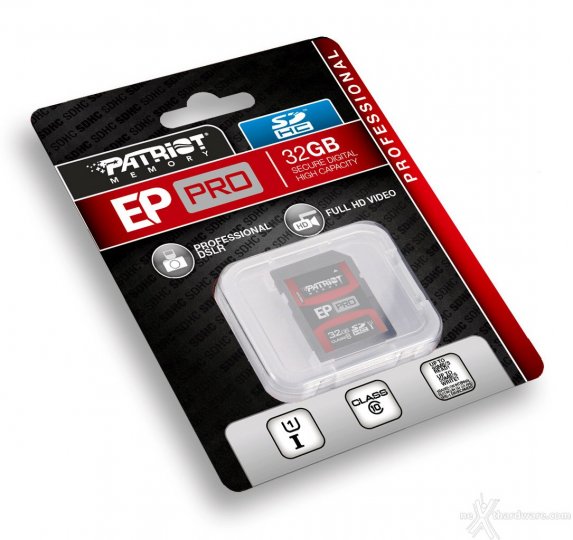 Test Patriot SDHC EP Pro 32GB Class 10 2